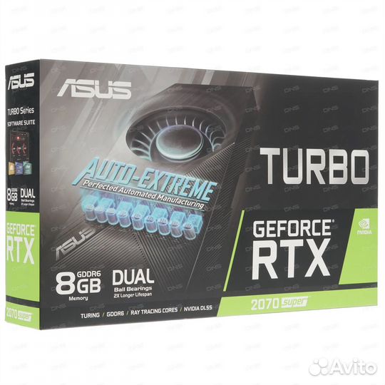 Видеокарта GeForce RTX 2070 Super