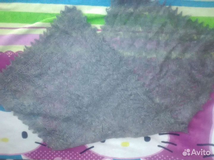 Оренбургский пуховый платок. Палантин, шарф