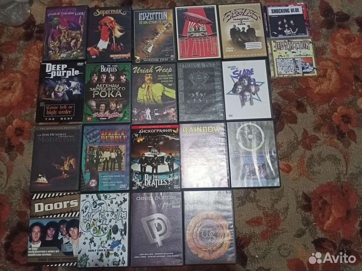 Двд диски и кассеты