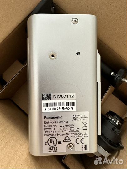 Panasonic WV-SP509 с объективом Fujinon