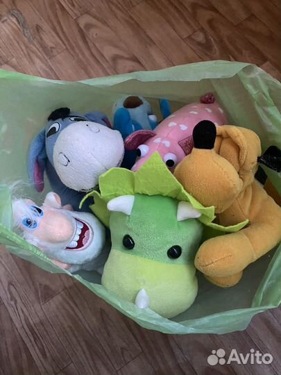 Мягкие игрушки пакетом