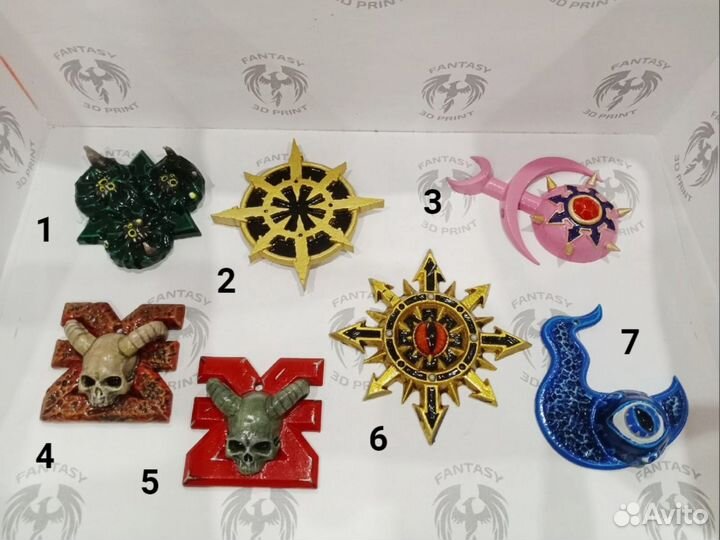 Значки по warhammer