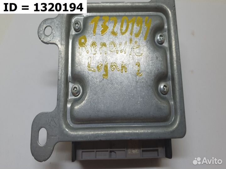 Блок управления подушками безопасности airbag Rena