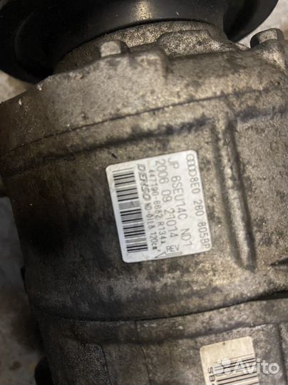 Компрессор кондиционера audi а4 в6/в7 1.8т