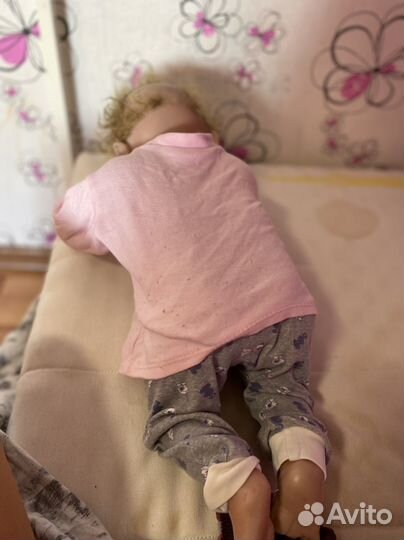 Кукла реборн силиконовая девочка