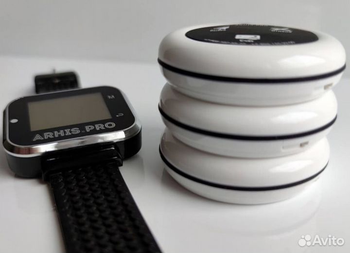 Кнопка вызова персонала, официанта, часы-пейджер