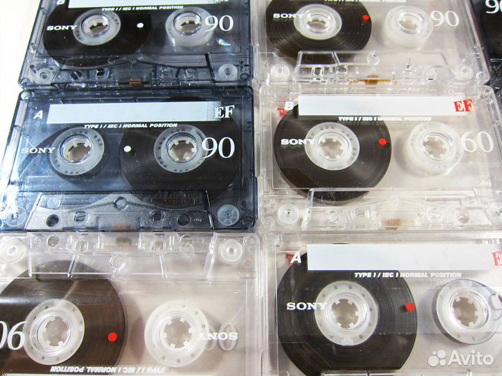 Аудиокассеты с записью одним лотом