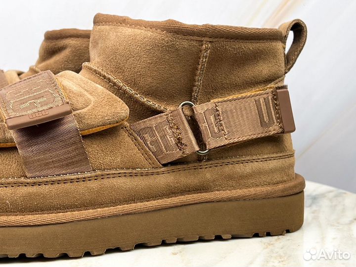 Угги UGG Classic Ultra Mini Hybrid Chestnut