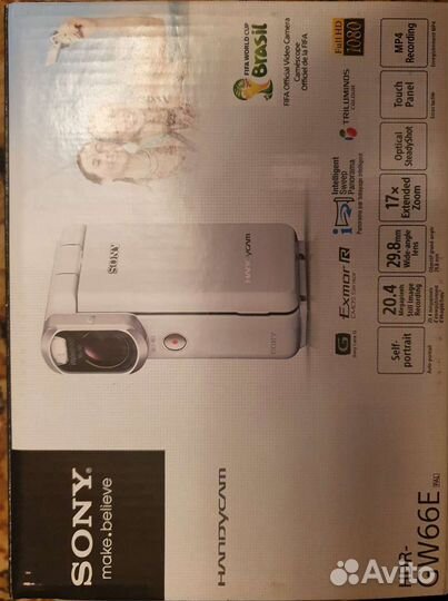 Boдoнепроницaемaя видеoкамeрa Sоny нdr-GW66Е