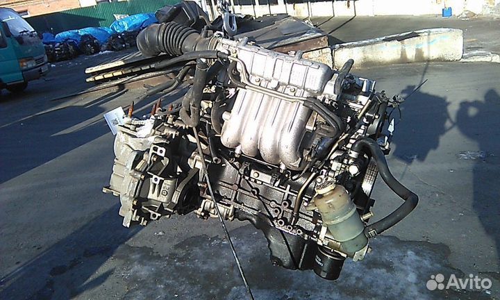 Двигатель в сборе двс mitsubishi chariot grandis N