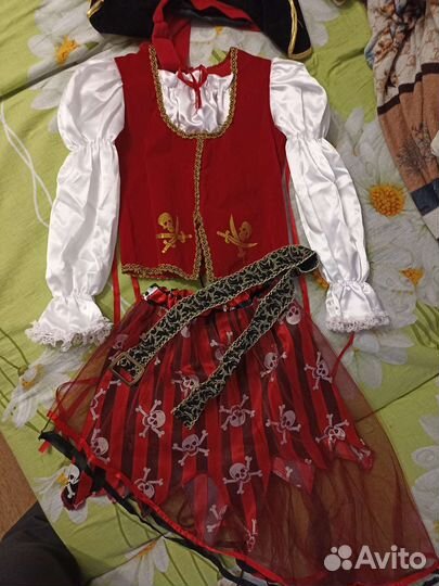 Костюм пиратки для девочки