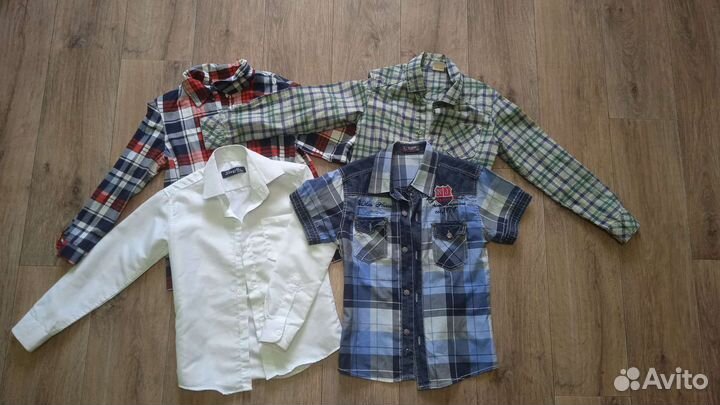 Вещи пакетом на мальчика 122 128