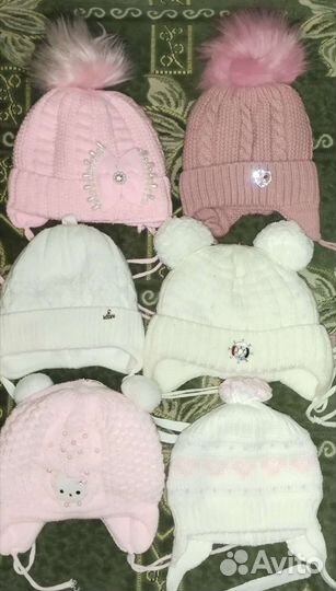 Шапка детская зимняя для девочки