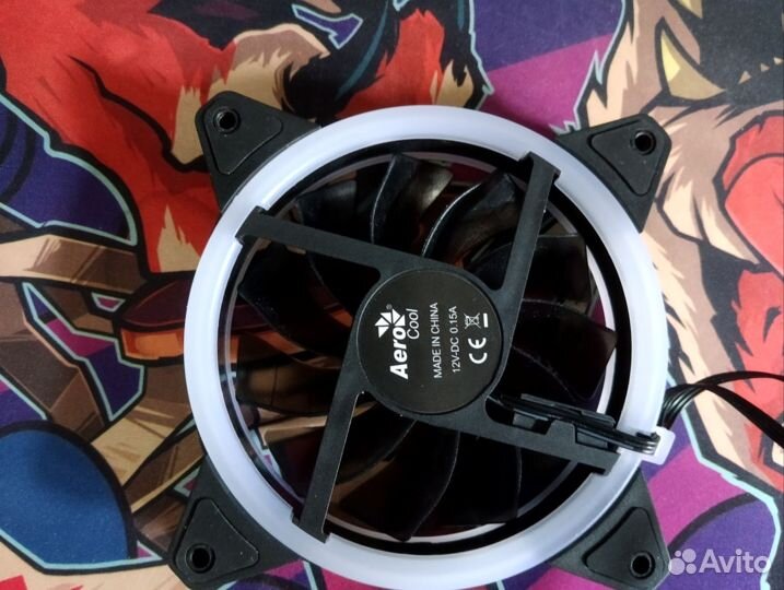 Вентилятор id cooling fl12025k и aerocool rev rgb
