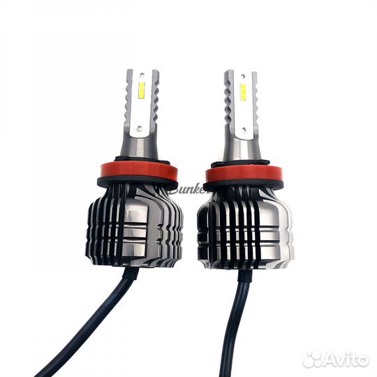 Cветодиодные лампы Sariti F5 цоколь H11 6000K,12V