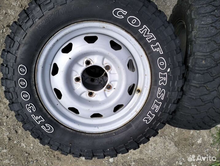 Колеса comforser cf3000 уаз/нива 235/70/16