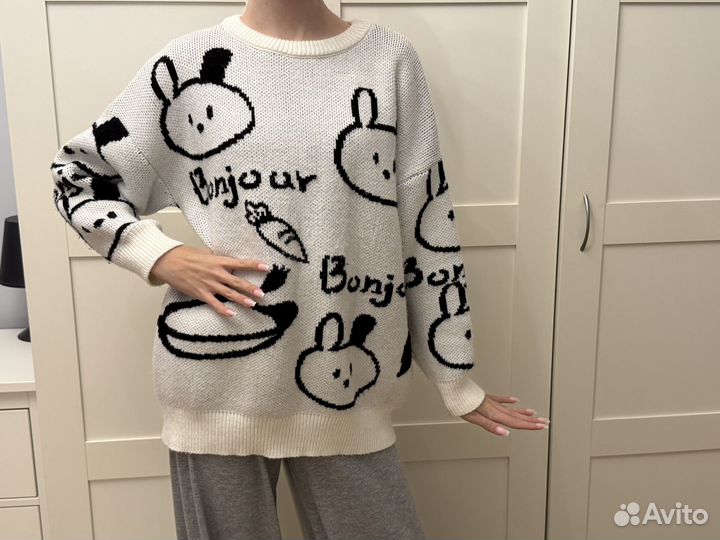 Свитер оверсайз 42-44