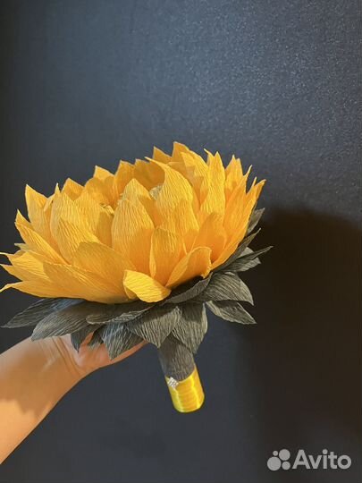 Подсолнух с конфетами на день учителя