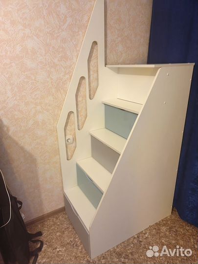 Двухъярусная кровать домик бу