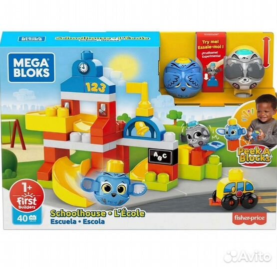 Новый конструктор Mega Bloks Школа GRJ19