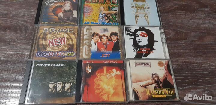 Музыкальные cd диски