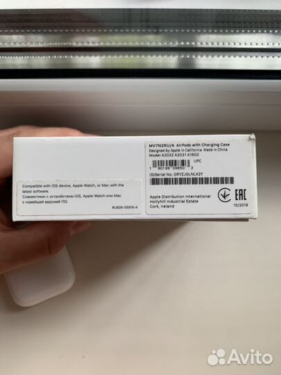 Наушники apple airpods 2