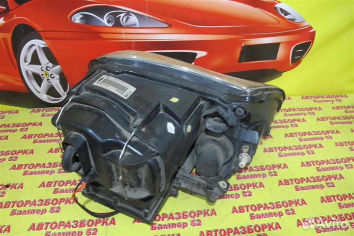 Porsche фара левая галоген