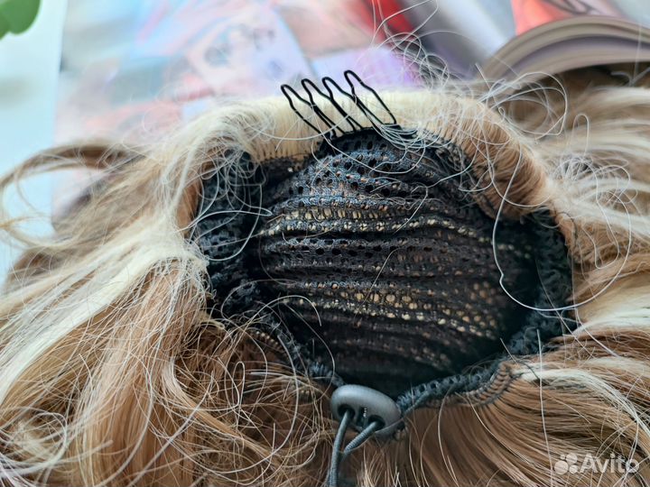 Шиньон на резинке бабета