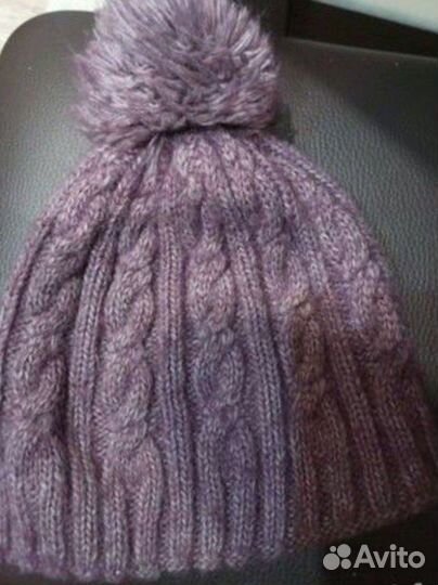 Шапка женская вязаная