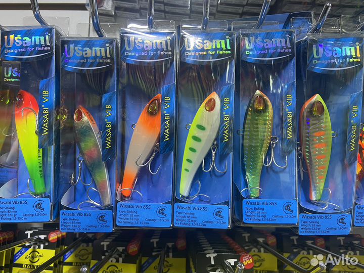 Воблер Usami Wasabi Vib