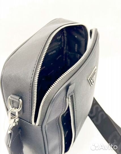 Сумка guess мужская черная