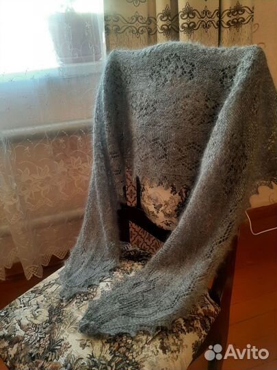 Пуховая косынка