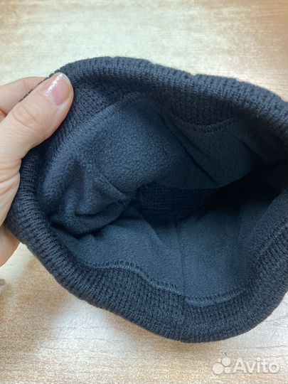 Мужская зимняя шапка вязаная