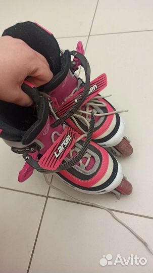 Роликовые коньки детские раздвижные