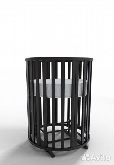 Детская кроватка трансформер с маятником