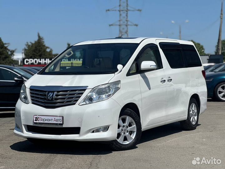 Toyota Alphard 2.4 AT, 2010, 177 266 км