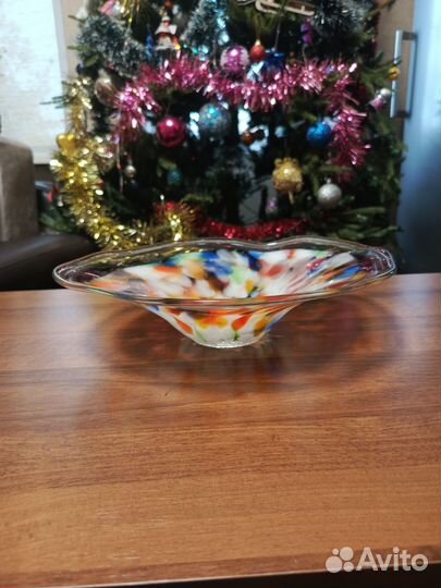 Ваза под фрукты стекло