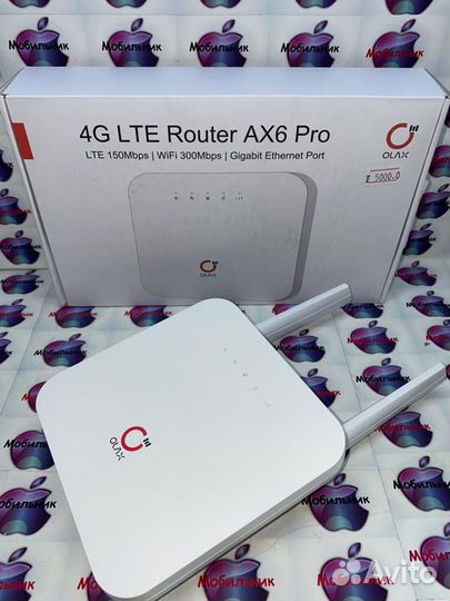 Wifi роутер 4g модем с любой sim до 300 Mbps