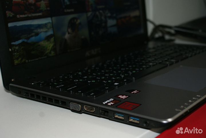 Asus X550ZE FX-7500 8Гб SSD 512Гб R5 M230 2Гб