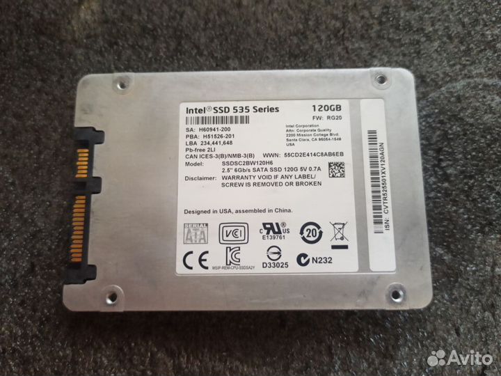Intel ssdsc2bw120h6 store
