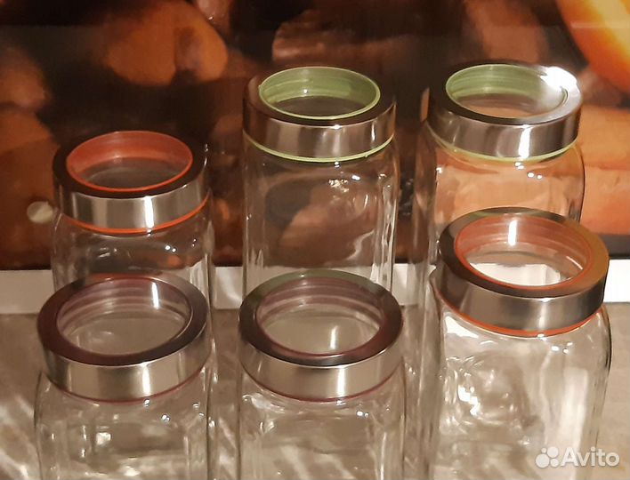 Банки для сыпучих продуктов