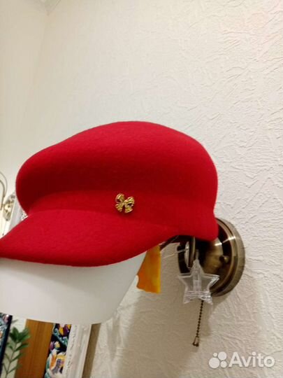 Кепка женская фетровая