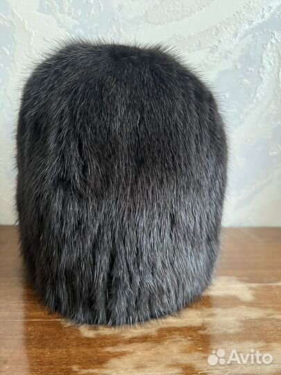 Шапка норковая новая женская