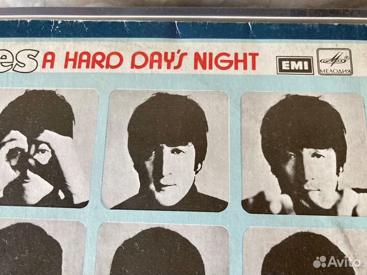 The Beatles A Hard Day's Night LP 33rpm
