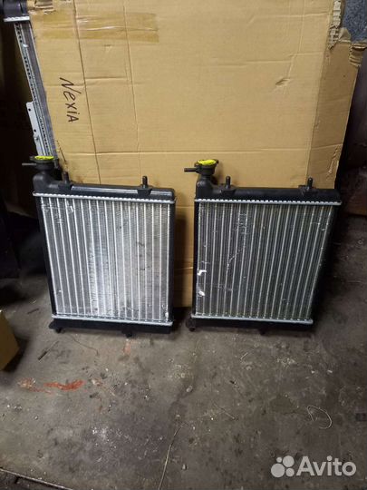 Радиатор охлаждения на hyundai accent