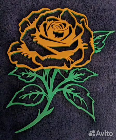 Декор цветок Подарочная Роза 10