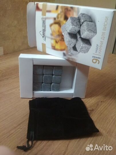 Подарочный набор камней Royal Stone для виски