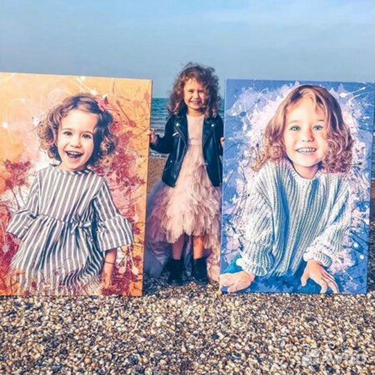 Портрет на холсте по фото в Мордово