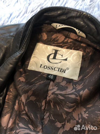 Куртка кожаная женская 44