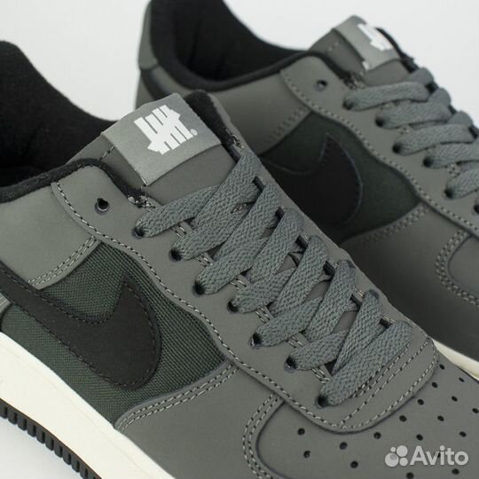 Кроссовки Nike Air Force 1 Low x Undefeated Grey